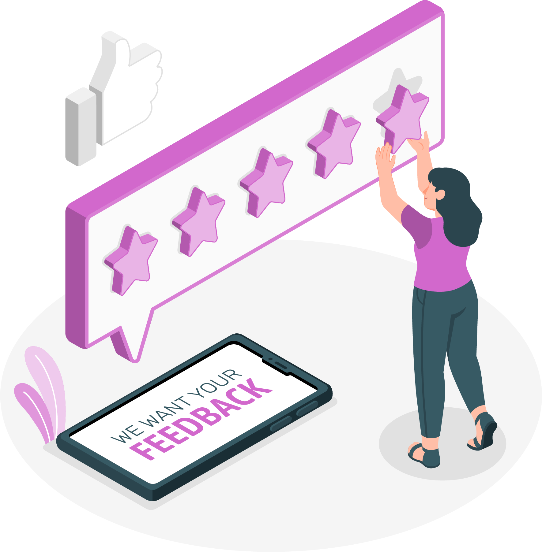 Testimonials Illustration